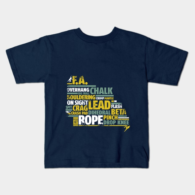 5.13 Kids T-Shirt by gripclimbing